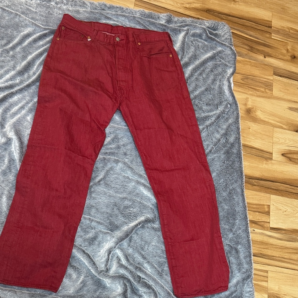 Levi's Men's Vibrant Red Chinos